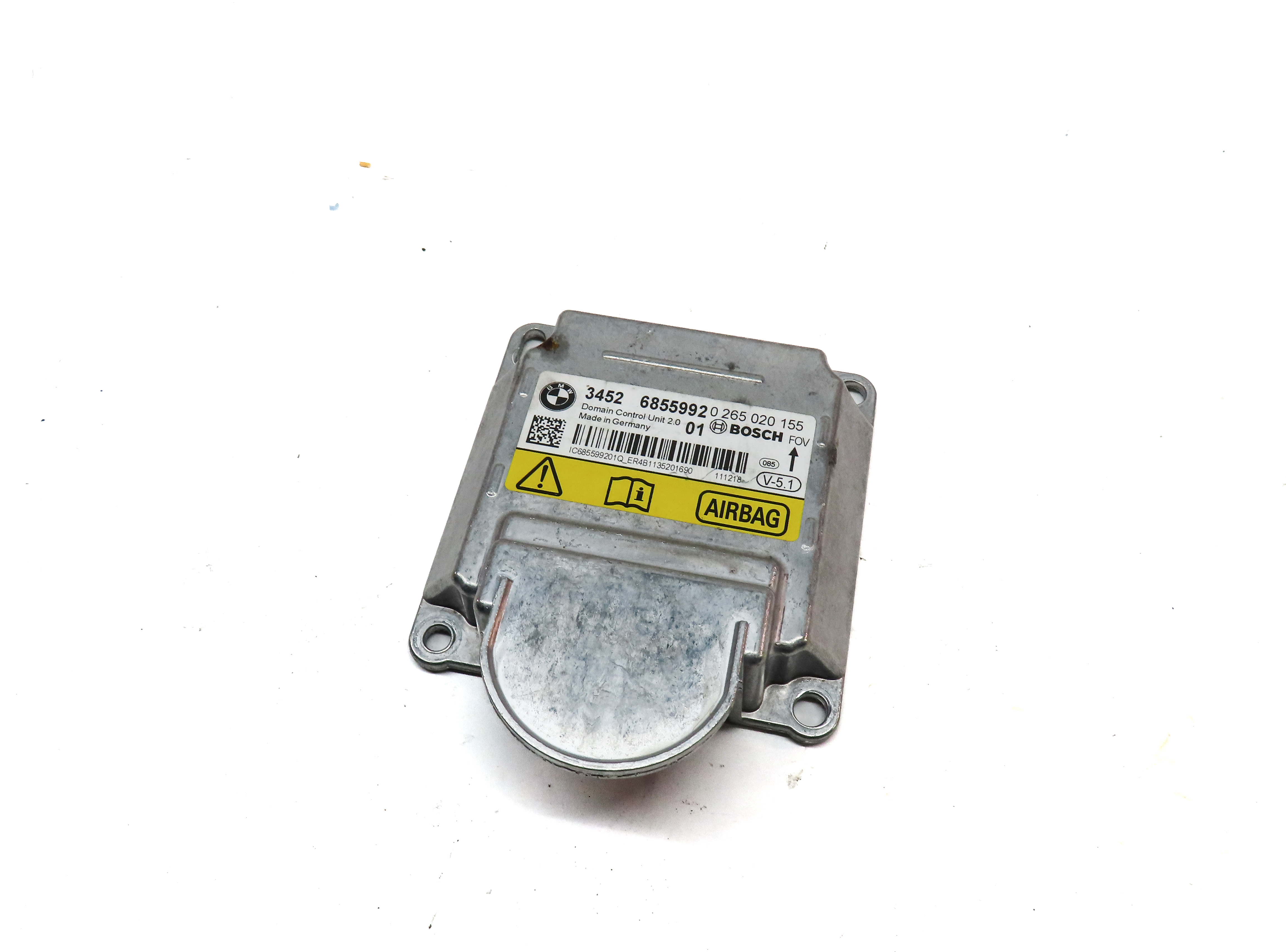 2012 BMW X3 (F25) SRS BAGG ICM CONTROL MODULE — exact item pictured